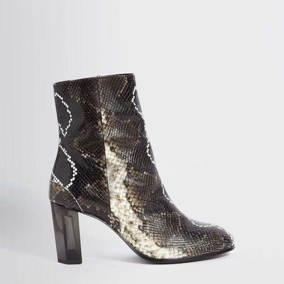 Allsaints Roka faux snakeskin boots - Picture 2 of 10